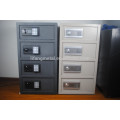 Digital and electronic security safe box with 4 doors seperately